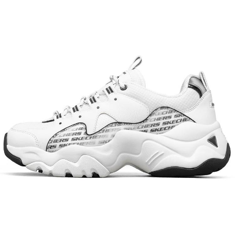 Skechers D Lites 3.0 Endless Chic Shoes Black/White Women's 149255-WBK