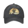 Punk Unisex Cotton Sleeping Golden Retriever Baseball Cap Adult Animal Dog Bear Adjustable Dad Hat Women Men Hip Hop