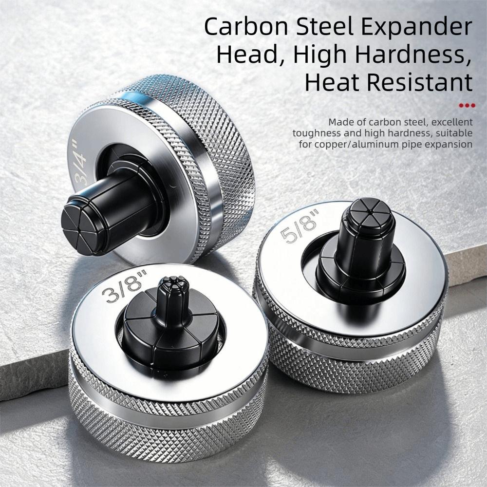 Steel Material Copper Tube Expander Head Cold Maintenance Tool Pipe Expander Accessory HVAC Tool