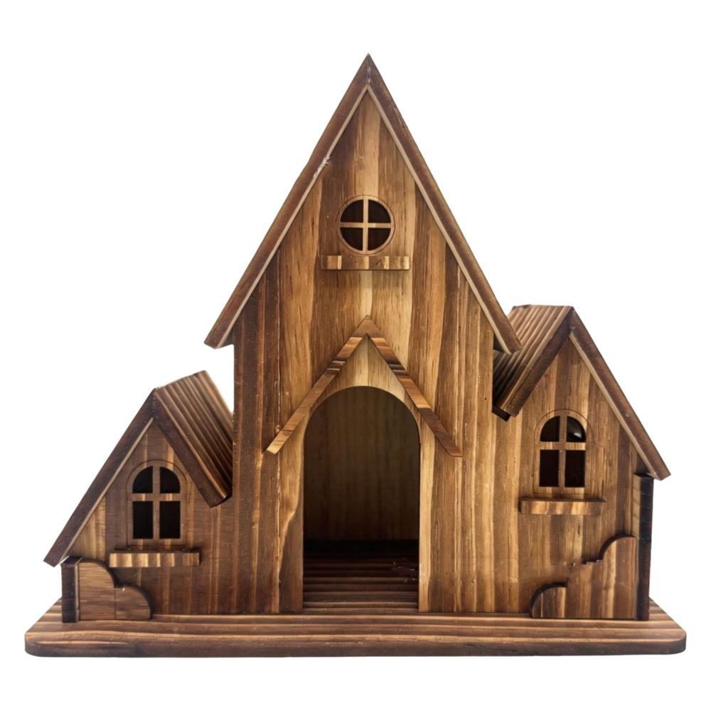 Handmade Hanging Birdhouse Ventilation Bird Villa Bird Cages Hatching Nest  Wild Birds