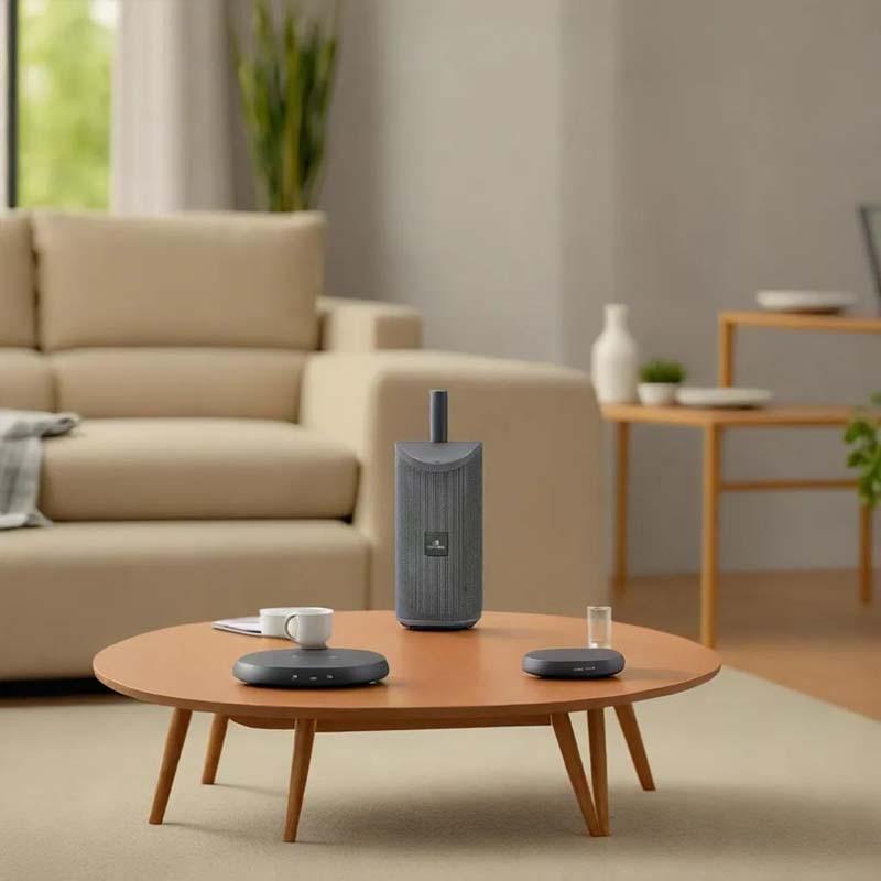 Enceinte Grise Sans Fil Dbe20 Dynabass