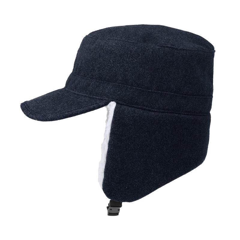 Tri-polar Foldable Thick Lambswool Hat