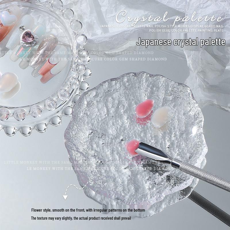 

Высокопрозрачная матовая палитра для нейл-арта и подставка для ручек