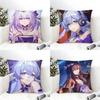 Art Game H-Honkai Star Rail 1 Pillow Case Linen Pillow Case Sofa Home Decor Cushion Cover Cushion Cove