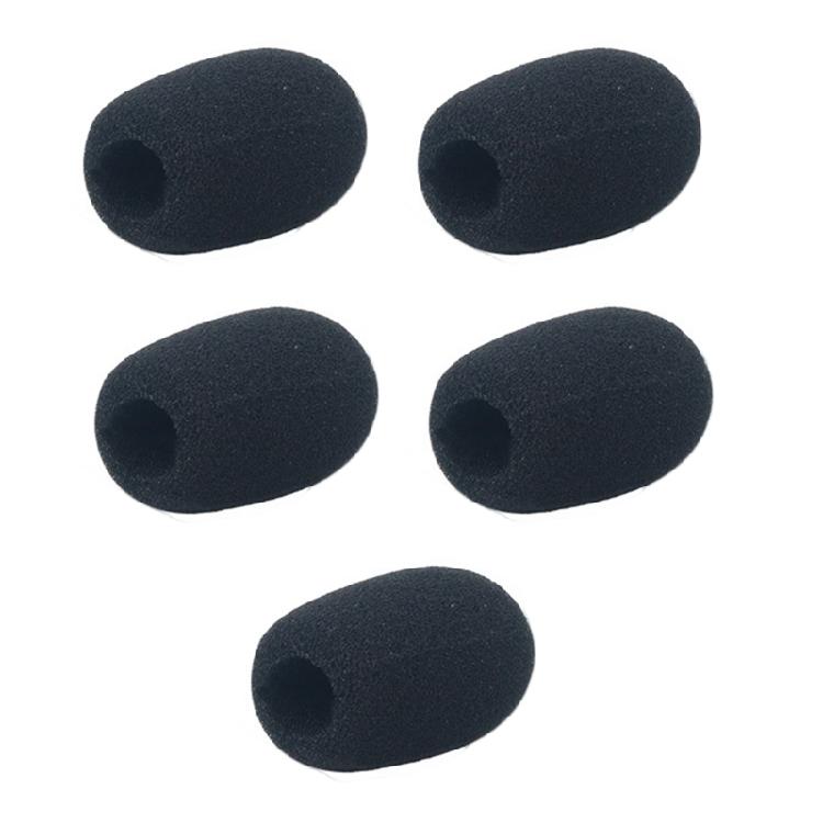 Pack of 5 Microphone Sponges Covers Advanced Wind Foam Reduction Durability Design for Panel Discussions Speech Systems