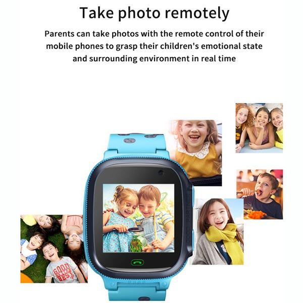 Children's Smart Watch SOS Phone Watch Smartwatch For Kids With Sim Card Photo Waterproof IP67 Kids Gift For IOS Android