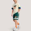 adidas Originals Casual Sports Suit Basketball Daily Loose Round Neck Pullover Short Sleeve T-Shirt Shorts 2-Piece Set Kids Sets KG3341