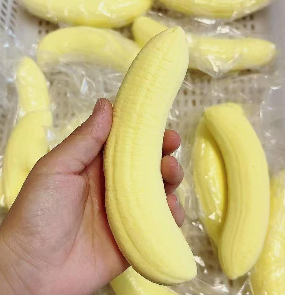 

Press Toys Banana Synthetic Gentle-Returning Compression Plaything For Stress Ease And Sensory Play - Ideal Gift For Students