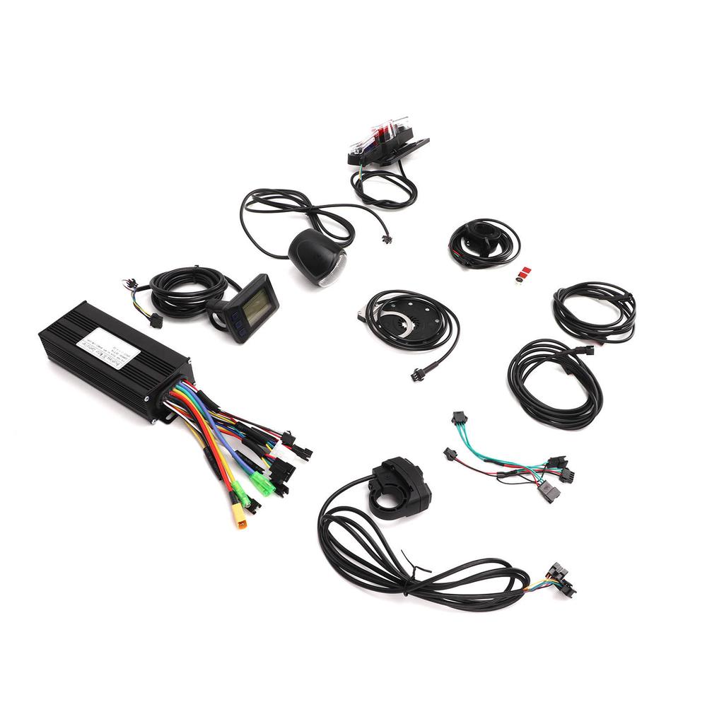 30A 3 Mode Controller M3 Display Thumb Throttle Kit Bike Lithium Battery Modification Kit for 750W to 1000W Motor