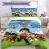 3pcs PAW Patrol Bedding Set Duvet Cover Closure Includes 1 Duvet Cover & 2 Pillowcases, Soft and Comfortable for All Seasons.