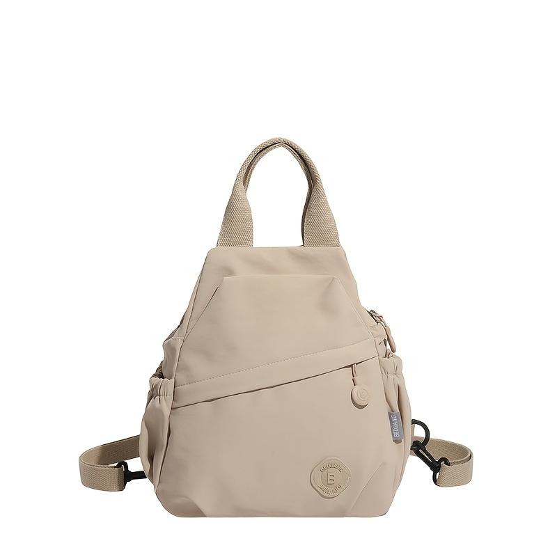 Vielseitiger Damenrucksack, umwandelbar in eine Brusttasche, Große Kapazität, Leichte Umhängetasche für Pendler