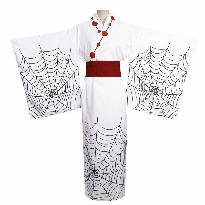 Manyoujia Demon Slayer: Kimetsu No Yaiba Twelve Demonic Moons Spider Rui Spider Mom Cosplay Spider Sister Cosplay Costume in Stock