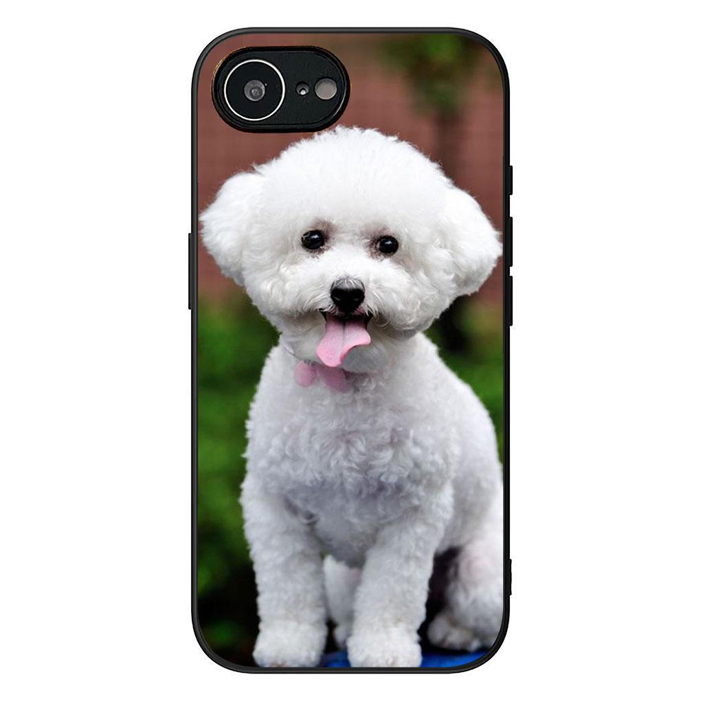 

Soft Cover for Samsung Galaxy S22 S21 S20 FE Ultra Plus A35 A36 A55 A37 A33 A34 A57 Coque Phone Case Poodle Bichon Frise Dog Galaxy A33 5G