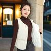 Women Waistcoat Women Vest Coat Women's Fall Winter Sleeveless Vest Coat with Pockets Soft Thick Padded for Warmth