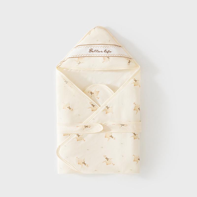 60g Deka z čisté bavlny pro novorozence - Zavinovačka pro jaro a podzimní porodní sál