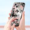 Fashionable Butterfly Flower Pattern Phone Case Cover for iPhone 17 16 15 14 13 12 Pro Max 11 Pro Max 17 AIR Plus Soft TPU Shell