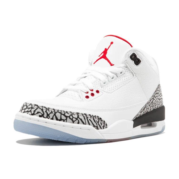 Jordan 3 Retro Free Throw Line White Cement 923096-101