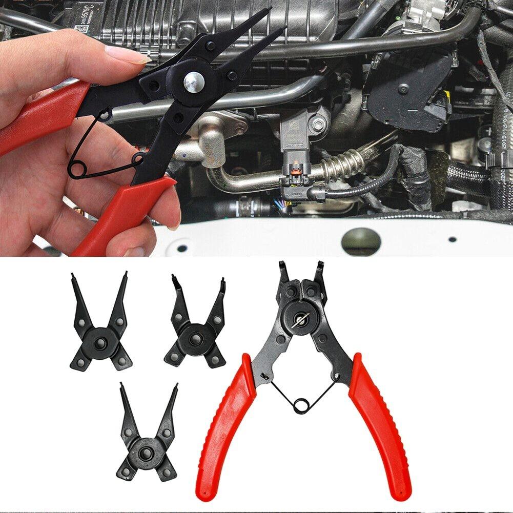 Straight Heads Car Accessories Dustproof Snap Ring Pliers