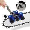 Portable Household Electric ChainSaw Sharpener Hand-Crank Chain Grinder Chain Clip Sharpening Tool for Chainsaws