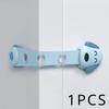 1/3Pcs Child Safety Cabinet Locks Baby Proofing Latches To Drawer Door Fridge Furniture Oven Toilet Kitchen Appliance Trash Can Set