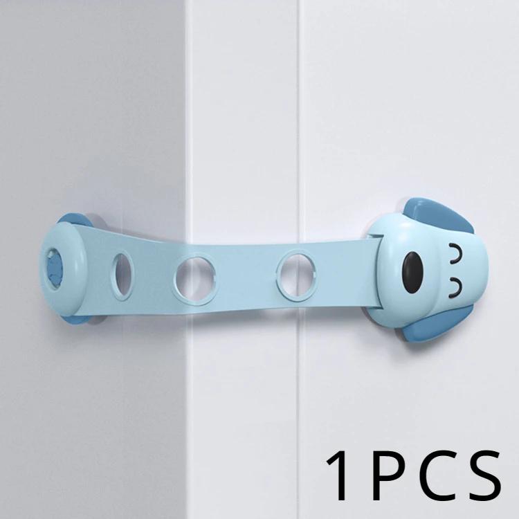 

1/3PCS Child Safety Cabinet Locks Baby Proofing Latches to Drawer Door Fridge Furniture Oven Toilet Kitchen Appliance Trash Can