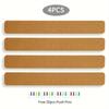 2/4/8pcs Long Cork Strips Self-Adhesive Cork Felt Announcement Strips for Bulletin Board Message Board Home School Office Decor