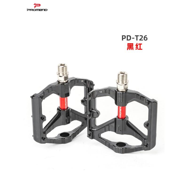 Aluminum Bicycle Pedals With Dual Sleeve Sealed Bearing Mountain Road Bikes PD-T26