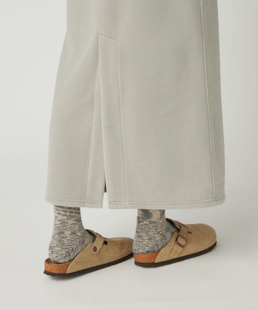 Snow Peak Fleece Skirt Skirt Bottoms Black 3 Water-Repellent SK-25AW005 Women's