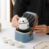 Portable Panda Travel Tea Set