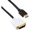 ELECOM HDMI-DVI Conversion Cable, Single Link, 5.0m, DH-HTD50BK