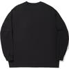 Li Ning Comfortable Casual Simple Round Neck Pullover Long Sleeve T-Shirt Unisex Tops Black AHSV567-1