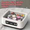 Easy To Clean Yogurt Maker 1/5/9-cup Ice Cream Pudding Maker  Household Use