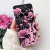 For Realme 14 Pro 14Pro+ Elegant Floral Cat Printed Phone Case For Realme 14 Pro Plus 14Pro 5G Soft Silicone TPU Cases
