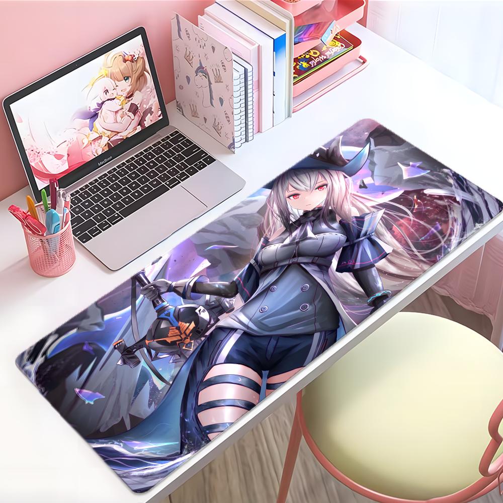Cool Beautiful Game Aarknights Skadi Mouse Pad Large Thick Desk Pad Stitched Edges Gaming Mouse Mat For Pc