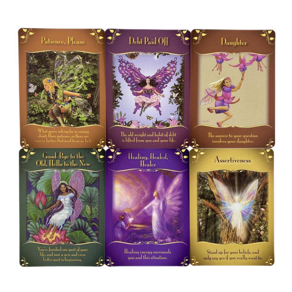 Magické zprávy Karty Oracle Hra Věštectví Tarot Věštění Vize Edition Zprávy Board Balíček