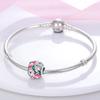Authentic Charm Bead Charms Copper Moonlit Lotus Pond Flowers Bead Charms Compatible With Charm Bead Charms Plata Bracelets Ideal For Women Women Jewe