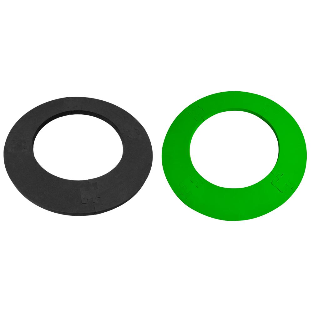 EVA Dartboard Surround Jigsaw Ring Design Dart Board Ring Removable Splicing Dart Board Wall Protector Dart Accessories