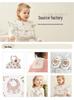 Waterproof Long Sleeve Baby Bib - Oil-Proof, Cotton Coverall for All Seasons.