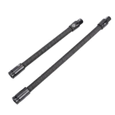 2 Pcs Flexible Socket Extension Bar 250mm 350mm 1 2 Inch Drive S2 Alloy Steel Bendable Socket Extender for Narrow Space