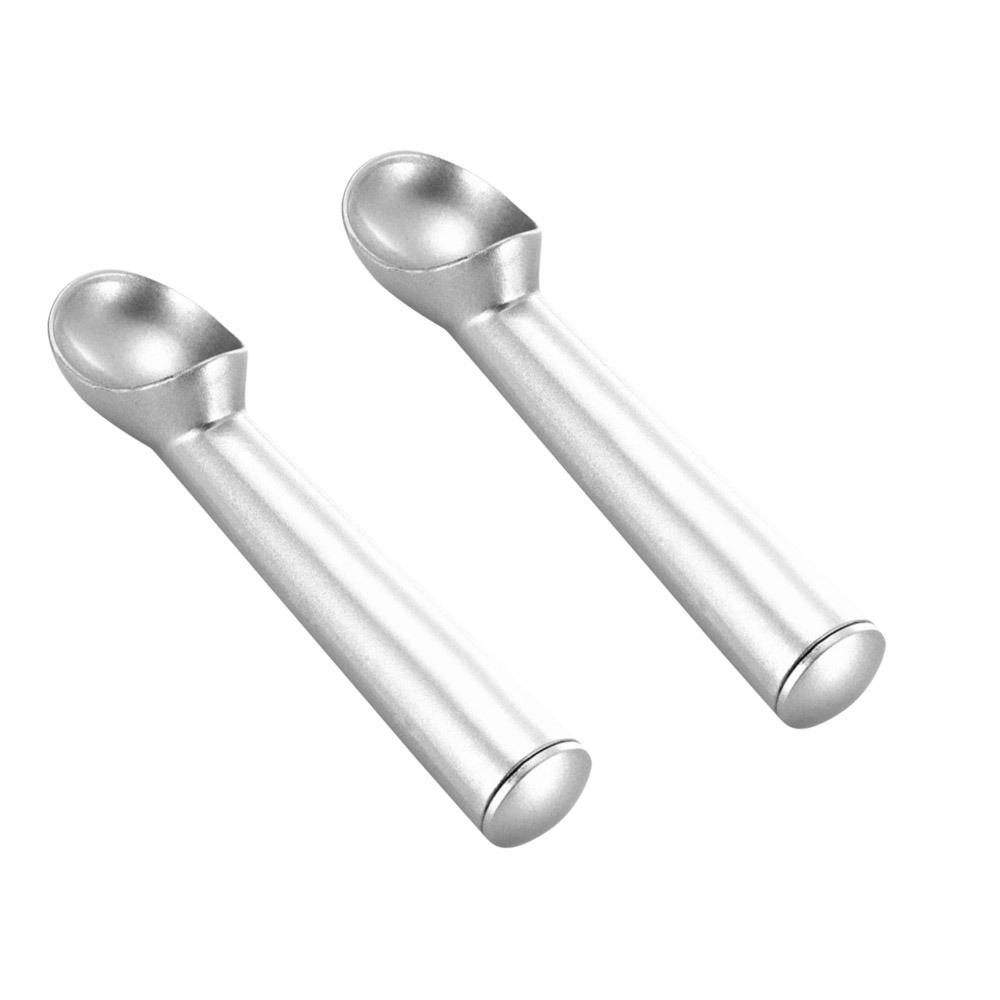 2Pcs Creative Ice Cream Scoop Portable Fruit Ball Spoon Ice Cream Ball Digger Kitchen Supplies