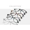 ZENOTTIC Retro Round Optical Prescription Eyeglasses Frames Unisex Ultralight Acetate Metal Spectacle Frame