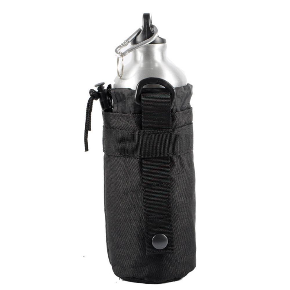 Multi Pocket Bottle Holder 600D Oxford Cloth Gear Pouch Durable Water Bottle Pouch  Outdoor Hiking