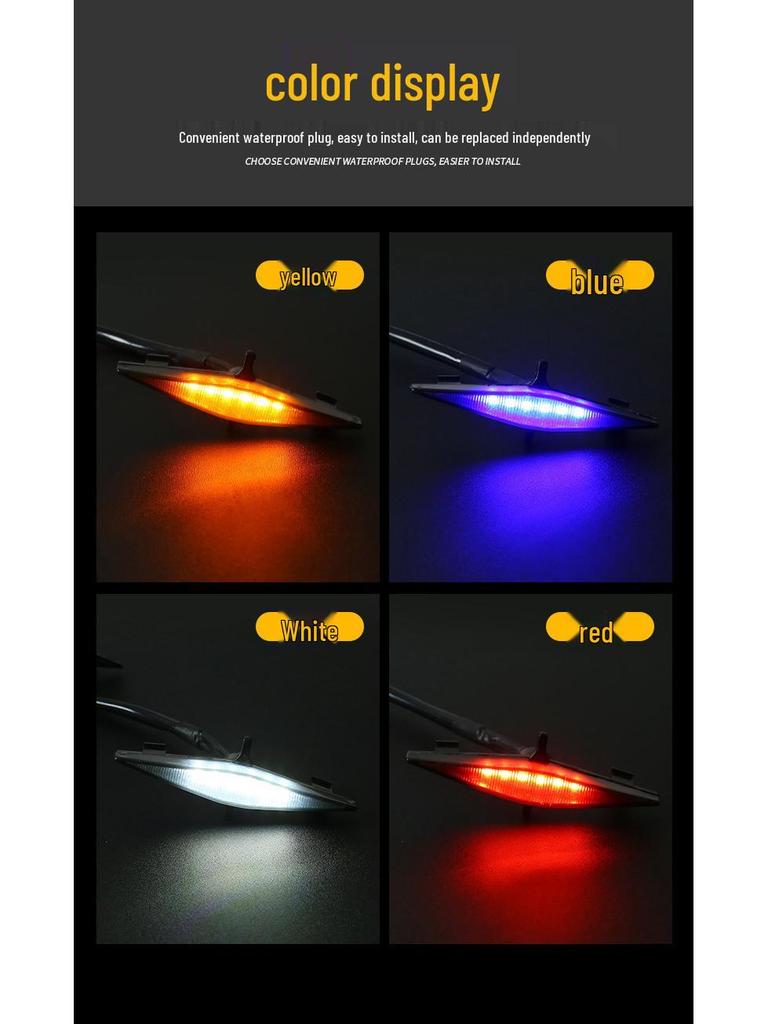 LED Yellow Daytime Running Light for 4Runner Modified Grille