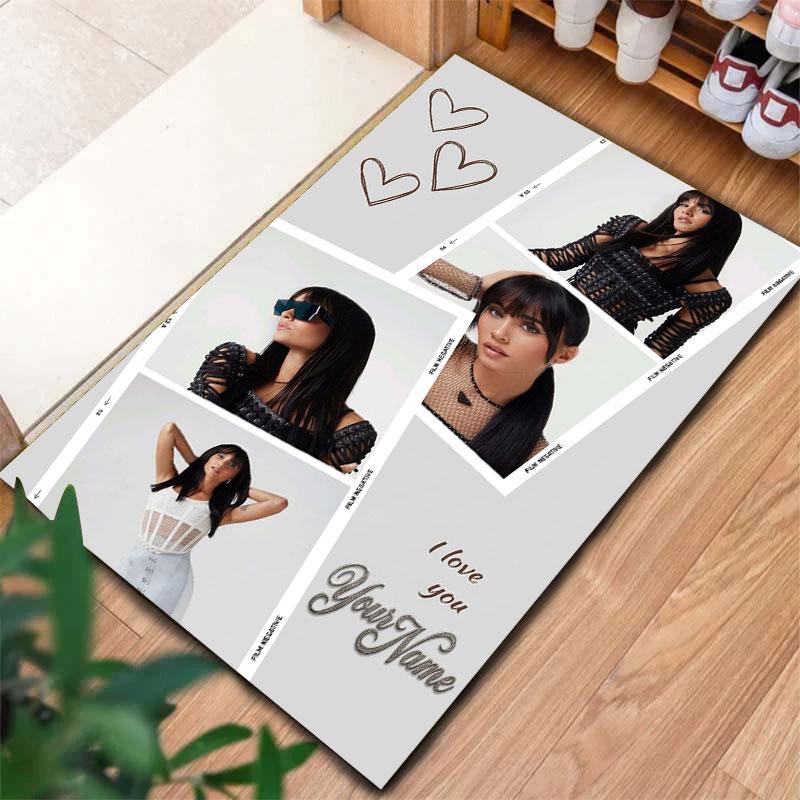 Aitana Custom Name Carpet Rug for Living Room Bedroom Home Sofa Decoration,Kids Play Non-slip Floor Mat