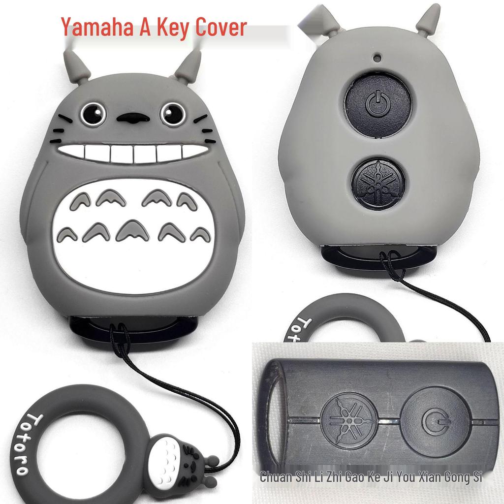 Cat Paw Cartoon Key Cover for Yamaha & Honda Motorcycles