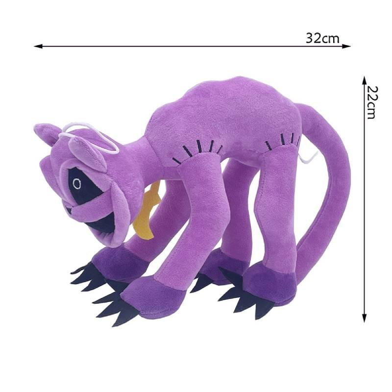 Smiling Critters Purple Cat Monster Plush Animal Toy 40cm/150g
