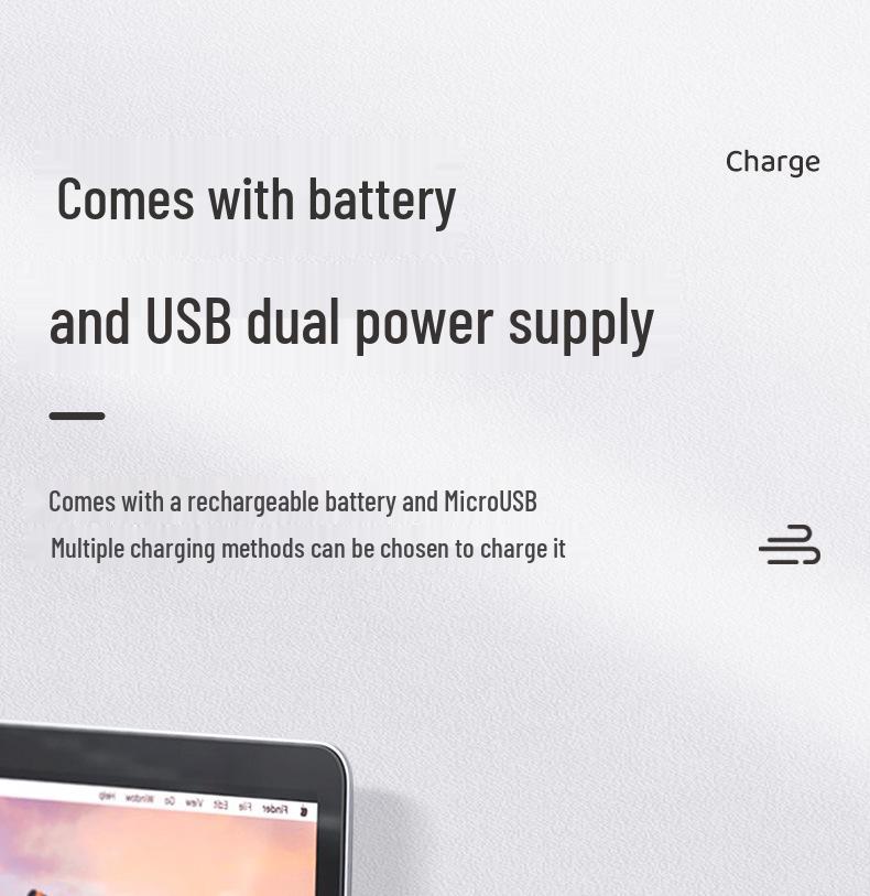 Portable USB Rechargeable Silent Mini Fan