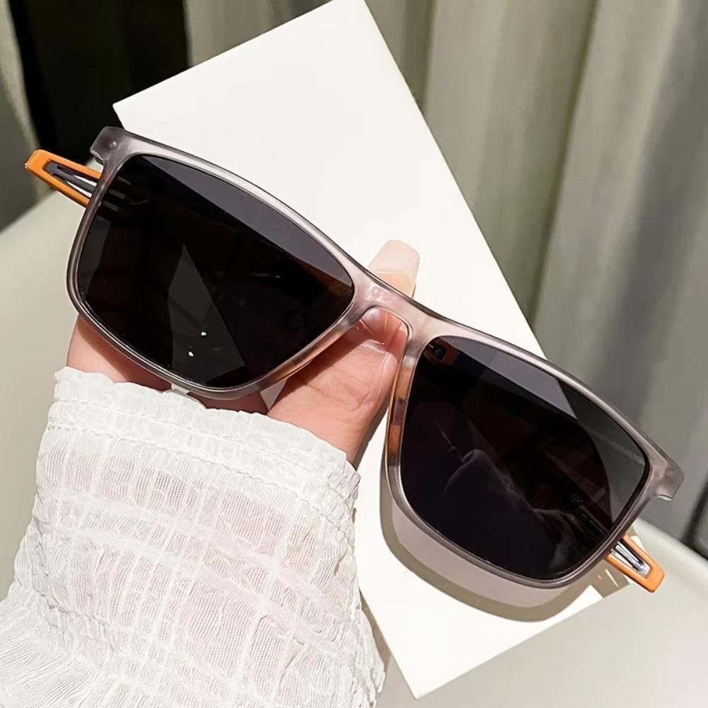 Square Frame Fashion Sunglasses Outdoor Sport Sunglasses for Men/Women