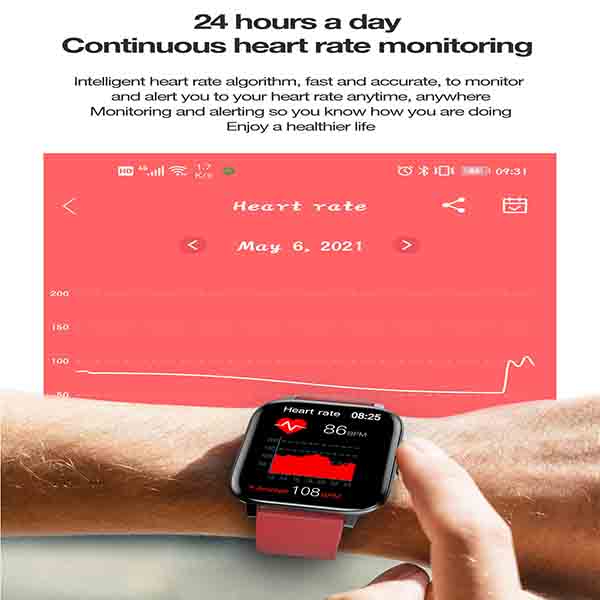 NORTH EDGE Sportovní fitness hodinky s plně dotykovým displejem IP67 Vodotěsné Bluetooth chytré hodinky pro Android iOS