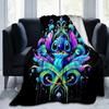 1pc Stitch Printing Blanket - Soft, All-Season Throw for Living Room, Bedroom,Travel
